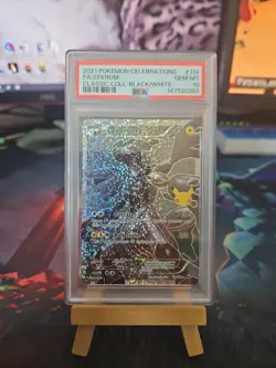 Pokemon TCG Zekrom Celebrations Classic Collection Holo 114/114 PSA 10 - Image 1