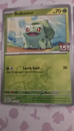 Pokemon 151 Promos Bulbasaur 001 151 Stamp & Charmander 004 Gamestop Stamp - Image 2