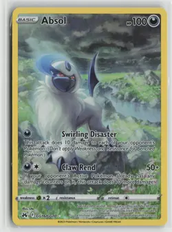 Absol GG16/GG70 Holo Crown Zenith Galarian Gallery Pokemon NM - Image 1