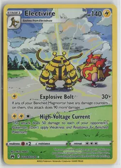 Electivire GG08/GG70 Holo Crown Zenith Galarian Gallery Pokemon NM - Image 1