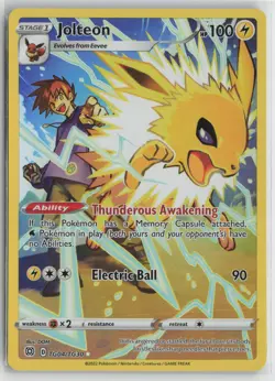 Jolteon TG04/TG30 Holo Brilliant Stars Trainer Gallery Pokemon NM - Image 1