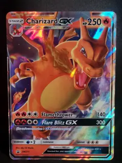Charizard GX SM211 Hidden Fates - Black Star Promo Pokemon Sun & Moon NM-MINT - Image 1