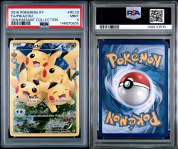 Pokemon 2016 XY Generations Radiant Collection Pikachu Full Art #RC29 PSA 9 - Image 3