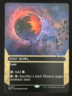 1x MTG Dust Bowl (0012) (Borderless) - Edge of Eternities: Stellar Sights (EOS) - Image 1