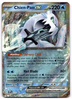 Chien-Pao ex 030 Holo Promo Scarlet & Violet Promo Pokemon Holo Near Mint - Image 1