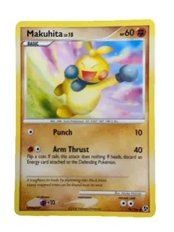 New: 2008 Pokemon TCG Makuhita 78 Great Encounters Regular Common - Image 1