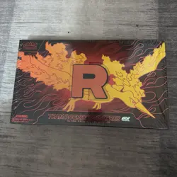 Pokemon Team Rocket's Moltres ex Ultra-Premium Collection Box Booster 2024 - Image 1