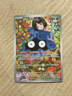 Erika's Tangela 218/217 Illustration Rare ME: Ascended Heroes Pokemon TCG - Image 1
