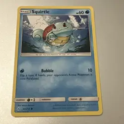 SQUIRTLE 33/214 UNBROKEN BONDS POKEMON TCG NM - Buy 3 Get 2 Free - Image 1