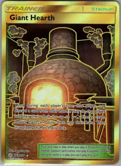 Giant Hearth (Secret) 263/236 SM - Cosmic Eclipse - Pokemon Card - NM - Image 1