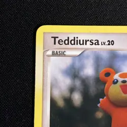 Pokemon TCG Teddiursa 105/123 Mysterious Treasures Non-Holo Card - Image 3