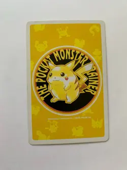 Oddish Jack Of Diamonds Pokemon Poker Pikachu Yellow Deck Playing Card 1998 - Image 2