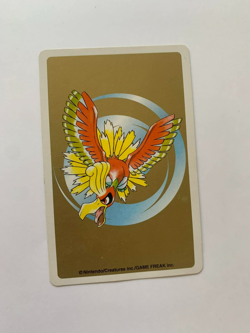 Pikachu Joker Pokemon Playing Card Gold Deck Poker Ho-oh 2000 - Image 2