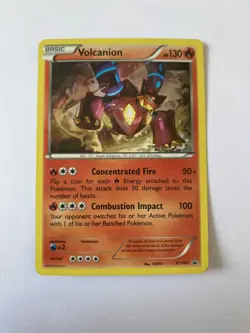 Volcanion Promo Holo XY164 2016 Pokemon Card Genuine - Image 1