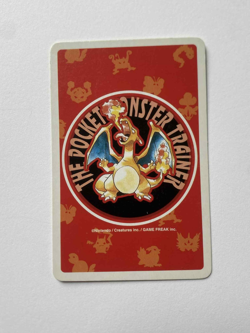 Gengar 6 of Clubs Pokemon Poker No. 094 Charizard Red Deck Playing Card 1996 - Image 2