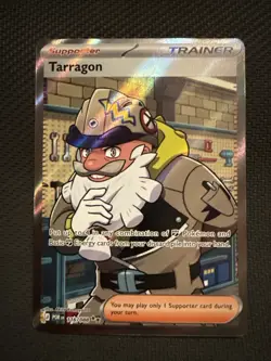 Tarragon Full Art Trainer - 116/088 -Perfect Order- Pokemon Card TCG - Image 1
