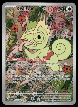 Pokemon Cards Kecleon 213/191 Surging Sparks Illustration Rare NM - Image 1