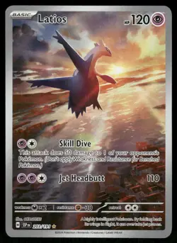 Pokemon Cards Latios 203/191 Surging Sparks Illustration Rare NM - Image 1