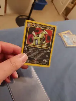 Pokemon TCG Holo Tyranitar Neo Discovery Unlimited Rare Card 31/75 - Image 2