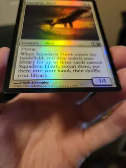 Squadron Hawk - FOIL - Magic CORESET 2011 M11 - MTG - NM - Image 2