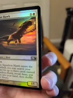 Squadron Hawk - FOIL - Magic CORESET 2011 M11 - MTG - NM - Image 3