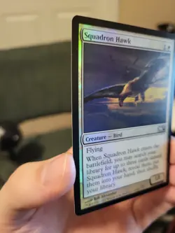 Squadron Hawk - FOIL - Magic CORESET 2011 M11 - MTG - NM - Image 4