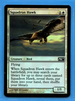 MTG: M11: Squadron Hawk: FOIL - Image 1