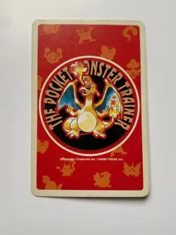 Charmander Ace Of Clubs Pokemon Poker Charizard Red Deck Playing Card 1996 - Image 2