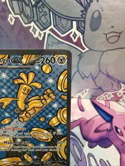 Gholdengo EX 164/131 Pokemon TCG Prismatic Evolutions Special Illustration Rare - Image 5