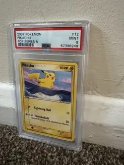Pokemon Pikachu TCG #13 2007 Pop Series 5 PSA 9 Mint Vintage Starter - Image 5