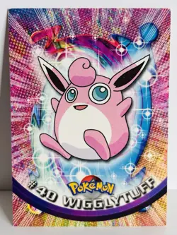 Wigglytuff #40 - Pokemon Topps Series 1 - Blue Logo - Image 1