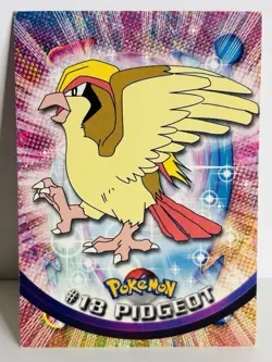 Pidgeot #18 - Topps Pokemon Card - Series 1 - Blue logo - - Image 1