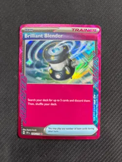 Brilliant Blender 164/191 ACE SPEC Rare Surging Sparks Pokemon - Image 1