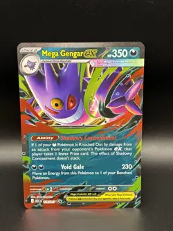 Pokemon TCG Mega Gengar EX 125/217 Ascended Heroes - Image 1