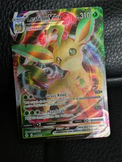Evolving Skies Leafeon Vmax mint 008/203 Pokemon TCG English - Image 1