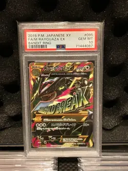 PSA10 M Rayquaza EX XY 095/081 Bandit Ring 2015 Pokemon Card Nintendo TCG Japan - Image 1