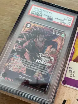 Spandine - Offline Regional FINALIST - EB01-043 - One Piece TCG Guard Included - Image 1