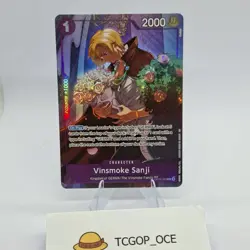 One Piece (OP) - Sanji OP10-063 (OP12) Treasure Rare/TR/Alt/Parallel - (English) - Image 1