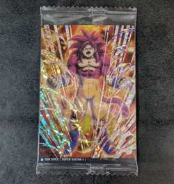 ++ Dragon Ball itajaga card Son Goku SS4 6-09 SEC Japanese - Image 1