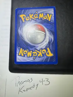 Pokemon TCG Alakazam Base Set Unlimited Holo Rare Card #1/102 LP/MP - Image 3