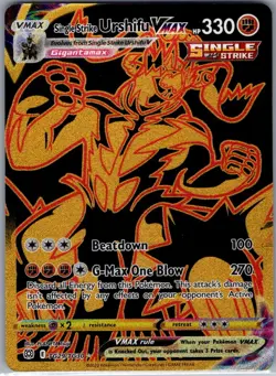Single Strike Urshifu VMAX TG29/TG30 Brilliant Stars - Pokemon Card - NM - Image 1