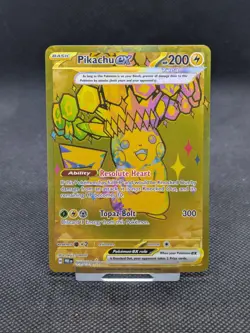 Pikachu EX Prismatic Evolutions Hyper Rare Holo Card 179/131 NM/M - Image 1