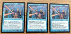 MTG Magic: 3 X Gedankenverdreher / Willbender, DEUTSCH - Image 1