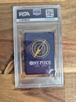 PSA 10 GEM Mint Ace OP02-013 Mini Manga Alt Art Japanese One Piece Card Low Pop - Image 2