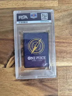 PSA 10 GEM Mint Ace OP02-013 Mini Manga Alt Art Japanese One Piece Card Low Pop - Image 3