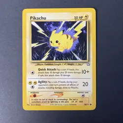 Pokemon Cards: Neo Genesis 1st Edition Common: Pikachu 70/111 - Image 1