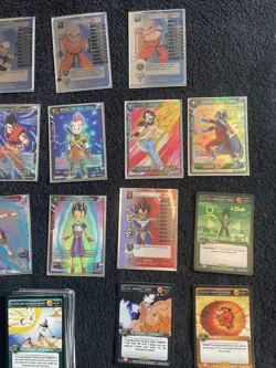 Lot of 164 Dragonball Z Trading Card Game Collectible Cards by Panini - Sleeved - Image 2