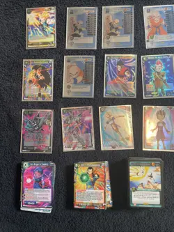 Lot of 164 Dragonball Z Trading Card Game Collectible Cards by Panini - Sleeved - Image 5