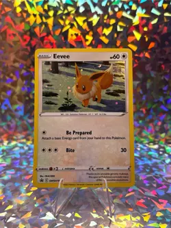 Eevee SWSH190 SWSH: Sword & Shield Promo Cards Holo LP - Image 1
