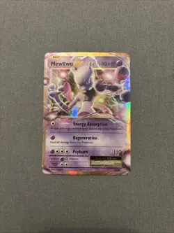 Mewtwo EX 52/108 XY - Evolutions - Pokemon Card - NM - Image 2